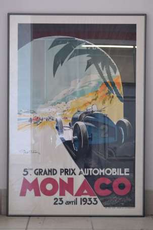 Monaco 5eme Grand Prix Automobile 23 Avril 1933 
