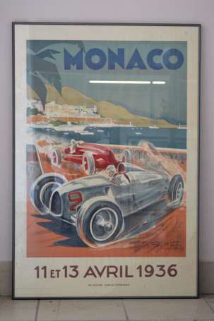 Monaco 11 et 13 Avril 1936 Illustration Geo Ham 