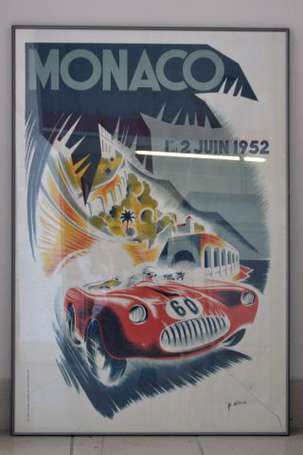 Monaco 1 et 2 juin 1952 Illustration B MinneTirage