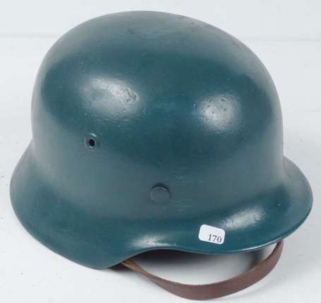 AL39/45 - Casque Allemand - Coque repeinte , 