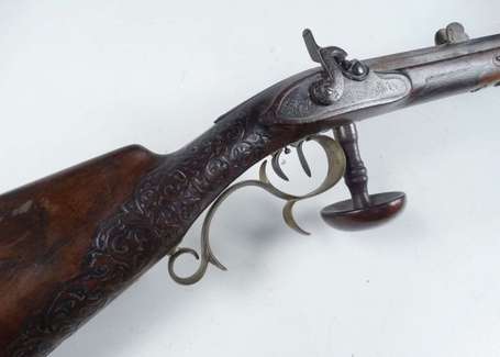 Fusil de tir suisse , platine marquée SCHWARTZ 