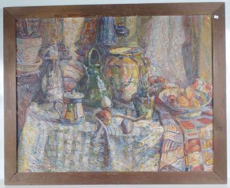 Sacha Finkelstein 1878-1919 Nature morte Huile sur