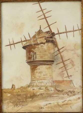 COLLIGNON M. (c.1830-c.1880) - Moulin du diable. 