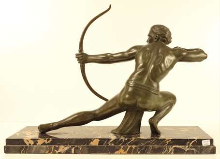 MELANI Salvatore (1902-1934) - L'archer. Sujet en 
