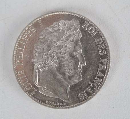 Ecu en argent 5Frs Louis Philippe 3ème type 