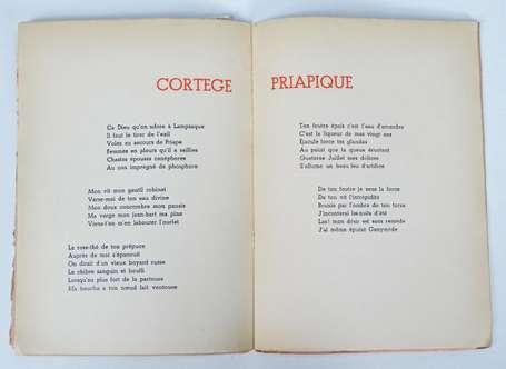 APOLLINAIRE (Guillaume) - Ensemble de 7 ouvrages :