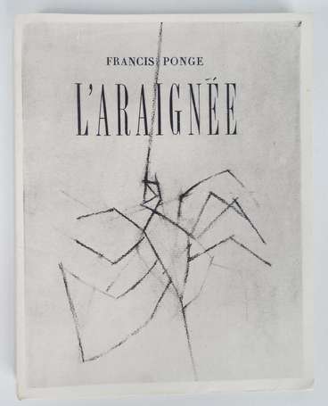 PONGE (Francis) - L'araignée publiée à l'intérieur