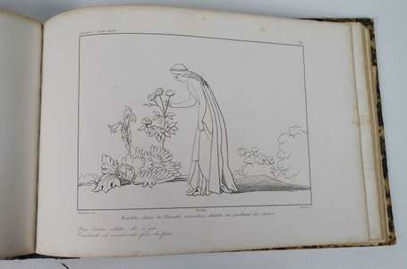 [DANTE (A.)] - Œuvre de Flaxman - Recueil de ses 