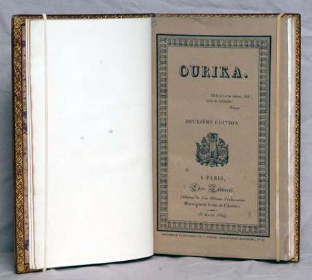 DURAS (Claire de KERSAINT, duchesse de) Ourika. P.