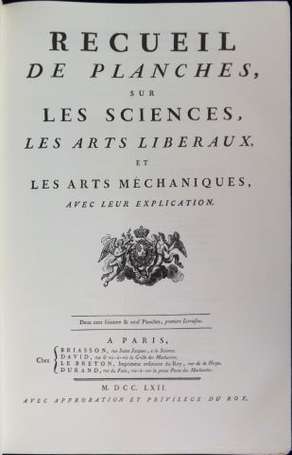 DIDEROT & d'ALEMBERT - Encyclopédie, ou 