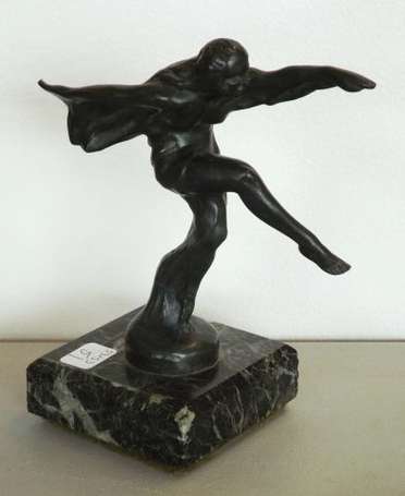 Le Verrier Max (1891-1973) Femme dansant. Mascotte