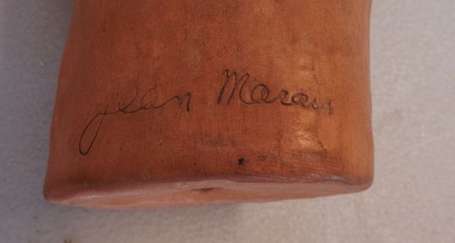 Jean Marais, main de l'artiste. Terre cuite, 