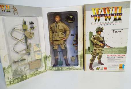 DRAGON : 2 Figurines de la  82nd Airborne, neuf en