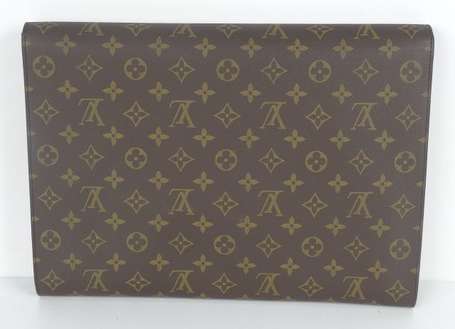 Louis VUITTON. Porte-document en toile enduite 