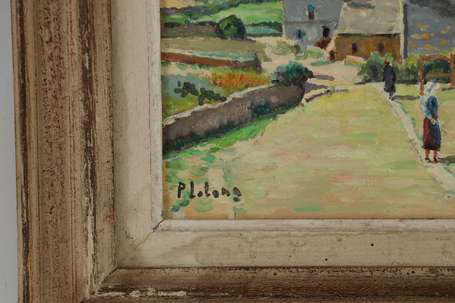 LELONG Pierre (1912-2011) - Chapelle bretonne. 