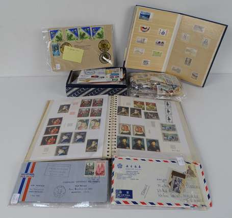 Petits lot de timbres France N** + diverses 