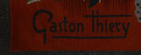 THIERY Gaston (1922-2013) d'après. Jardin de 