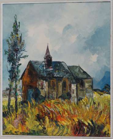 KRUYSEN Antoon (1898-1977) La chapelle de Beaune 