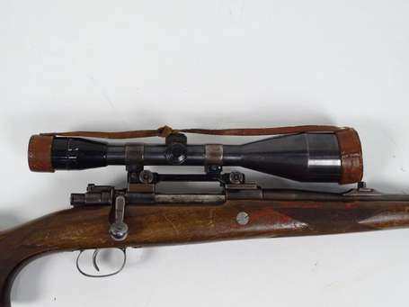 Fusil Mauser 98, calibre sport 9/3 x 62, avec 