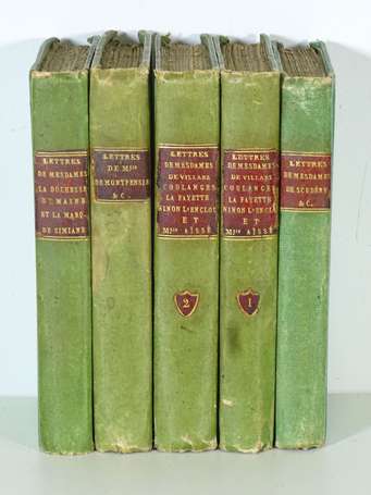 Ensemble de 5 volumes In-8° édités à Paris chez 