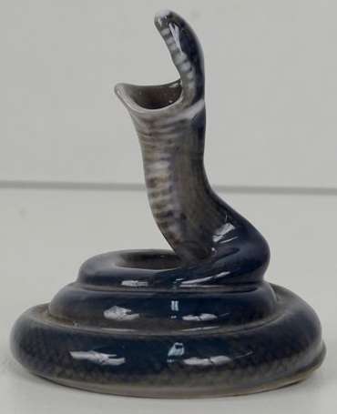 COPENHAGUE - Serpent. Sujet en porcelaine dure 