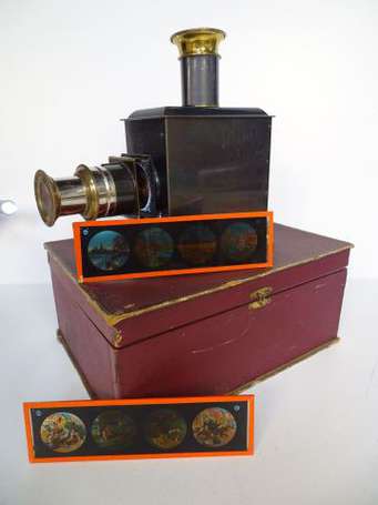 Lanterne magique électrique , en coffret , avec 