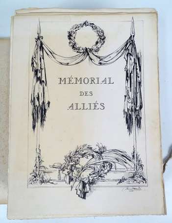 [GUERRE 14-18] - Mémorial des Alliés - Paris ; 