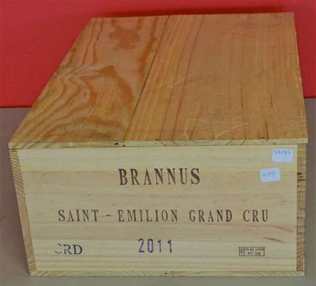 12 Bts Château Brannus, Saint-Emilion 2011