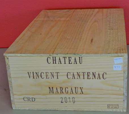 12 Bts Château Vincent Cantenac, Margaux 2010