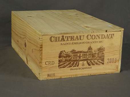 12 Bts  Château Condat, Saint-Emilion, 2009