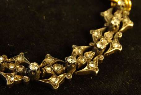 Bracelet maille gourmette en or jaune 18K 