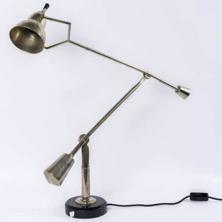 BUQUET Edouard-Wilfred (1866-1927) Lampe de bureau