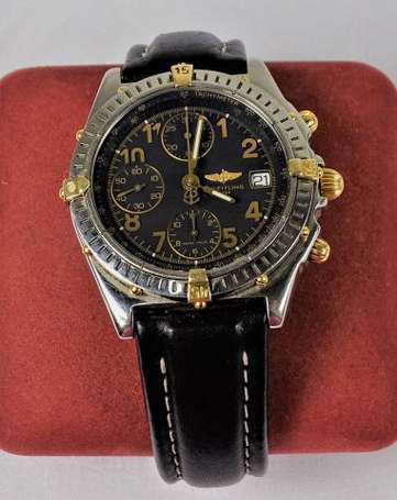 BREITLING - Montre chronographe de poignet, 