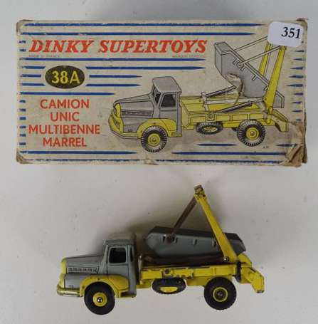 Dinky toys - Unic multibennes , état d'usage en 