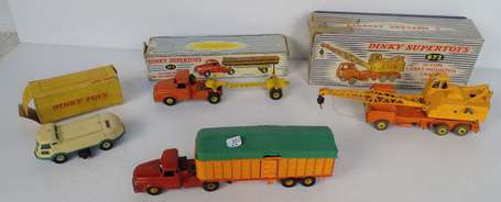 Dinky toys - Lot de 4 véhicules - Crane tone 