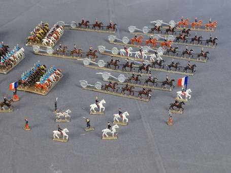 CBG - Micro soldats , cavaliers , artillerie 