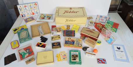 Ensemble de jeux et jouets divers 