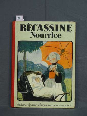 Pinchon - Bécassine nourrice en réédition de 1929 