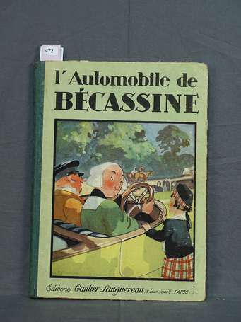 Pinchon - L'Automobile de Bécassine en é. o. de 