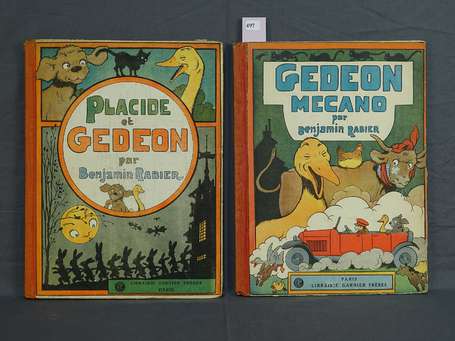 Rabier - Gédéon meccano en réédition de 1929 en 