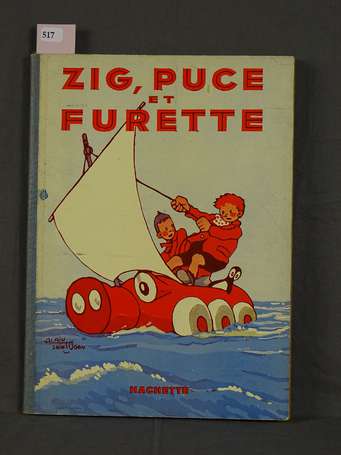 Saint-Ogan : Zig, Puce et Furette en é. o. de 1933