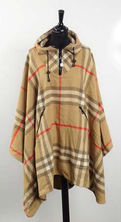 BURBERRY - Cape en laine mérinos et cachemire à 