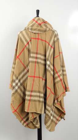 BURBERRY - Cape en laine mérinos et cachemire à 