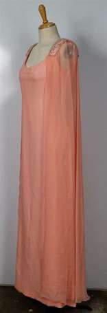 LORIS AZZARO - Robe longue haute couture en 