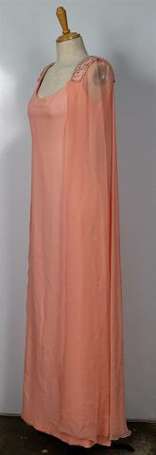 LORIS AZZARO - Robe longue haute couture en 