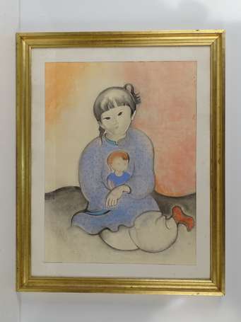 COUTEAU Geneviève( 1924 - 2013 ), L'enfant et sa 