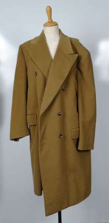 CELINE - Trench-coat en coton et polyester beige, 