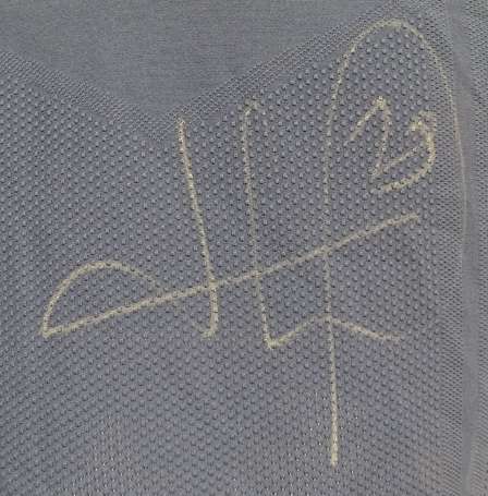 Maillot Kylian Mbappé PSG avec autographe