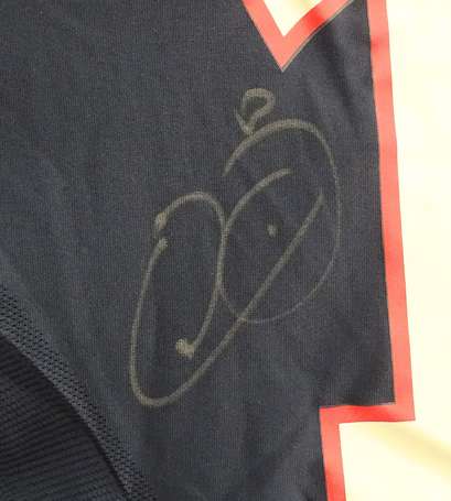 Maillot Neymar PSG avec autographe