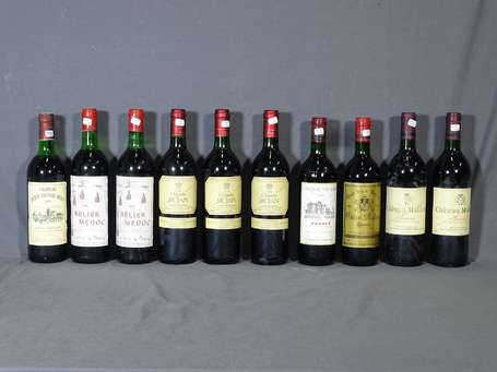 Lot de 10 Bt : 2 Bt Château Maillard Graves 1995, 